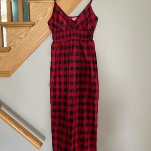 Buffalo Plaid Sun Dress L/XL